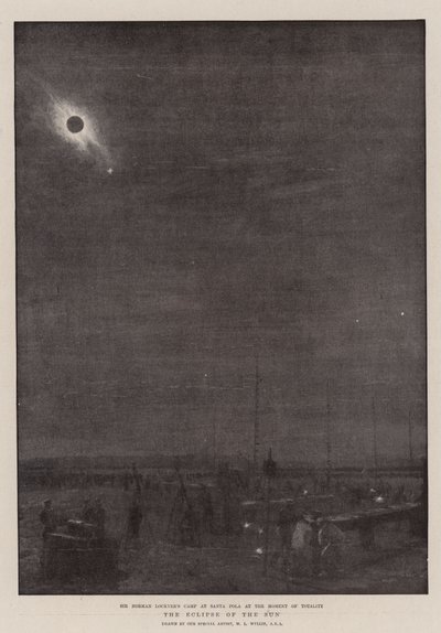 Auringonpimennys tekijältä William Lionel Wyllie